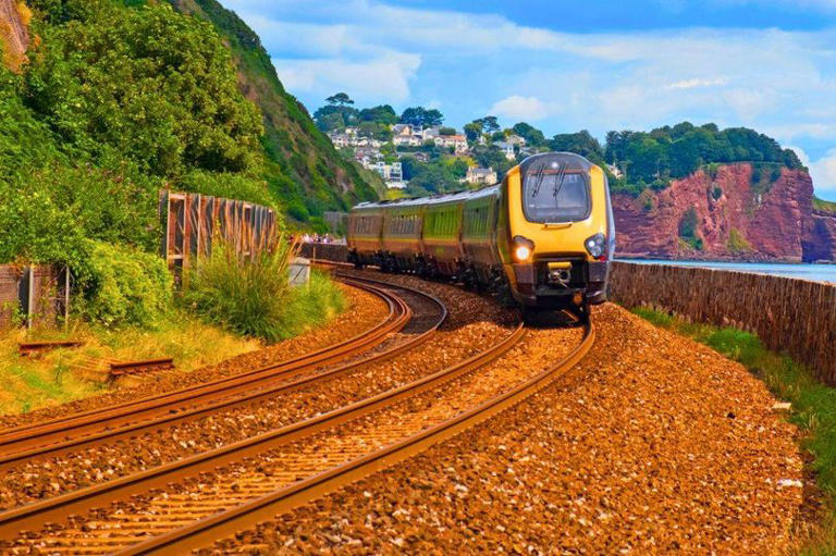 Britain's 'most scenic' train ride is in Devon's 'Riviera' and costs ...