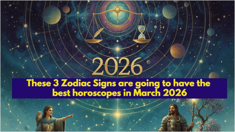 These 3 zodiac signs are going to have the best horoscopes in March 2026
