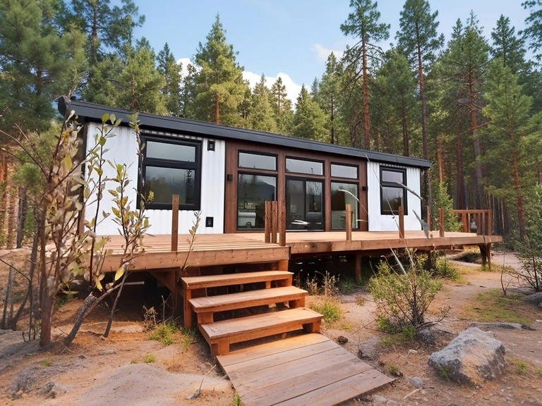 Steel reframes the modern modular home design