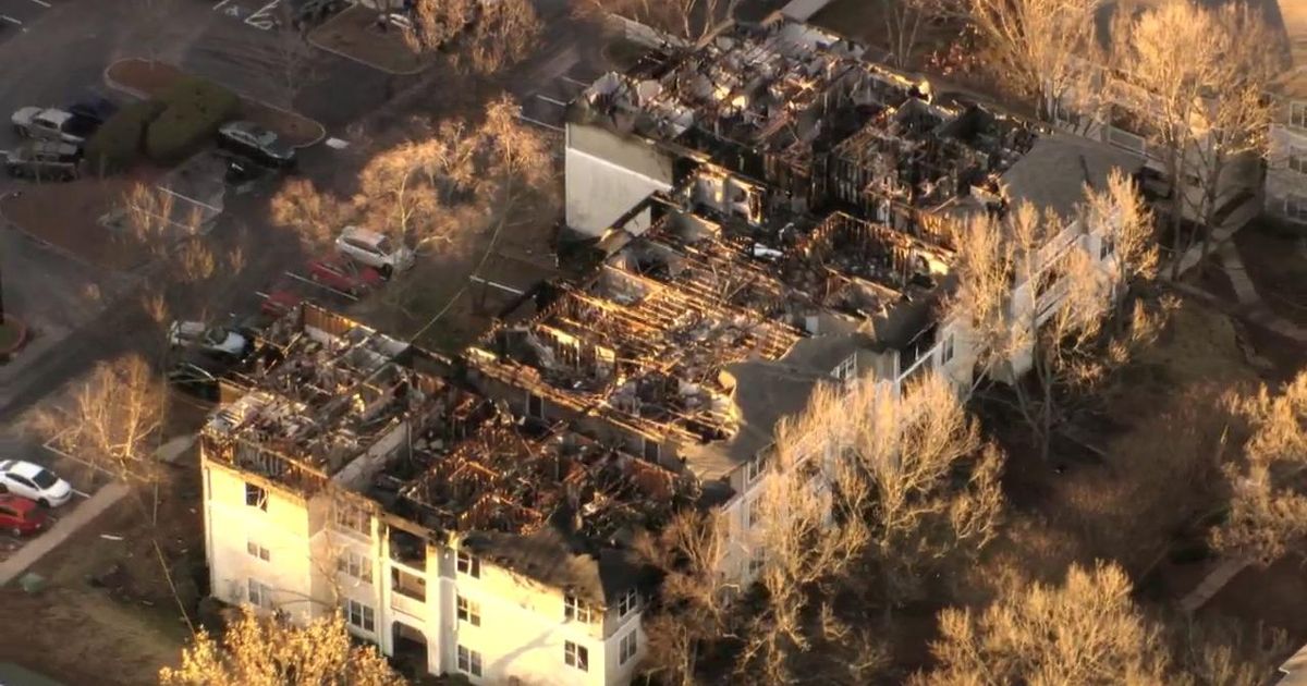 Massive fire rips through Morrisville apartment complex leaving six injured