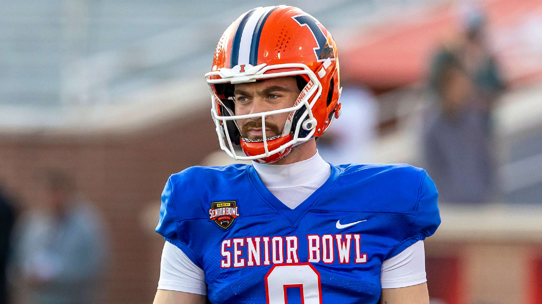 Luke Altmyer highlights - QB Illinois - 2026 Panini Senior Bowl