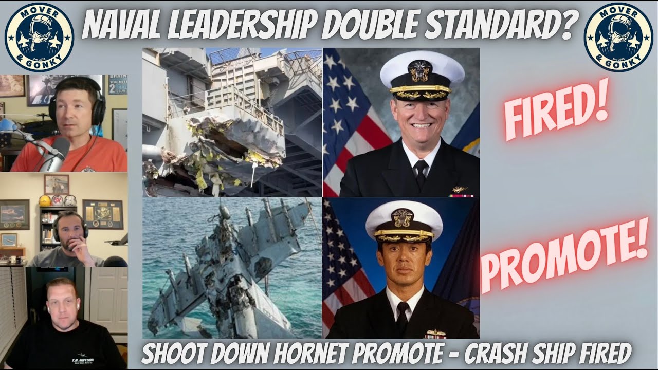 Naval leadership – A tale of two skippers: Naval aviators react