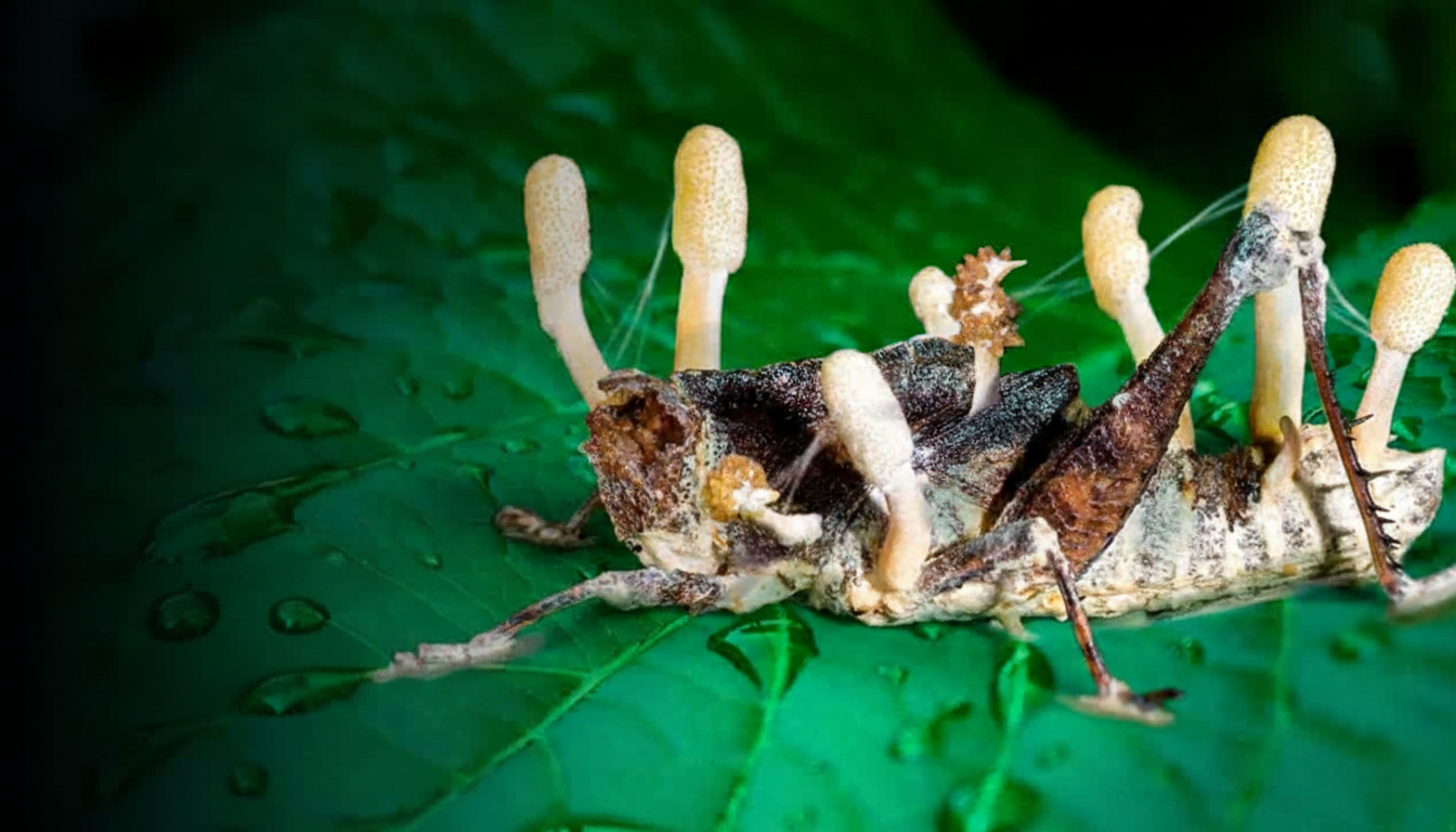 The deadly life cycle of a fungus that hijacks its host