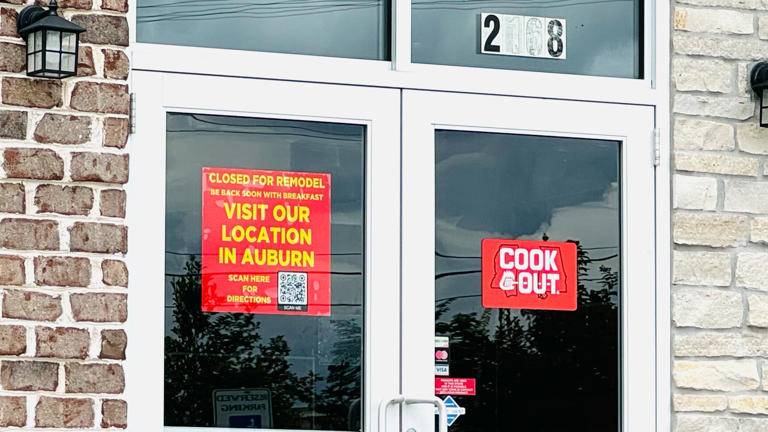 Chicken finger chain to replace Opelika’s long-closed Cook Out