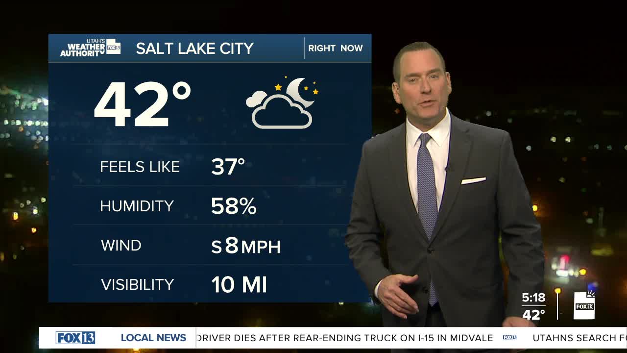 Warm storm brings valley rain & mountain snow - Tuesday, February 24