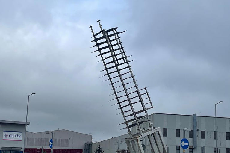 Neglected ‘train wreck on a roundabout’ sculpture in Horwich to get £ ...