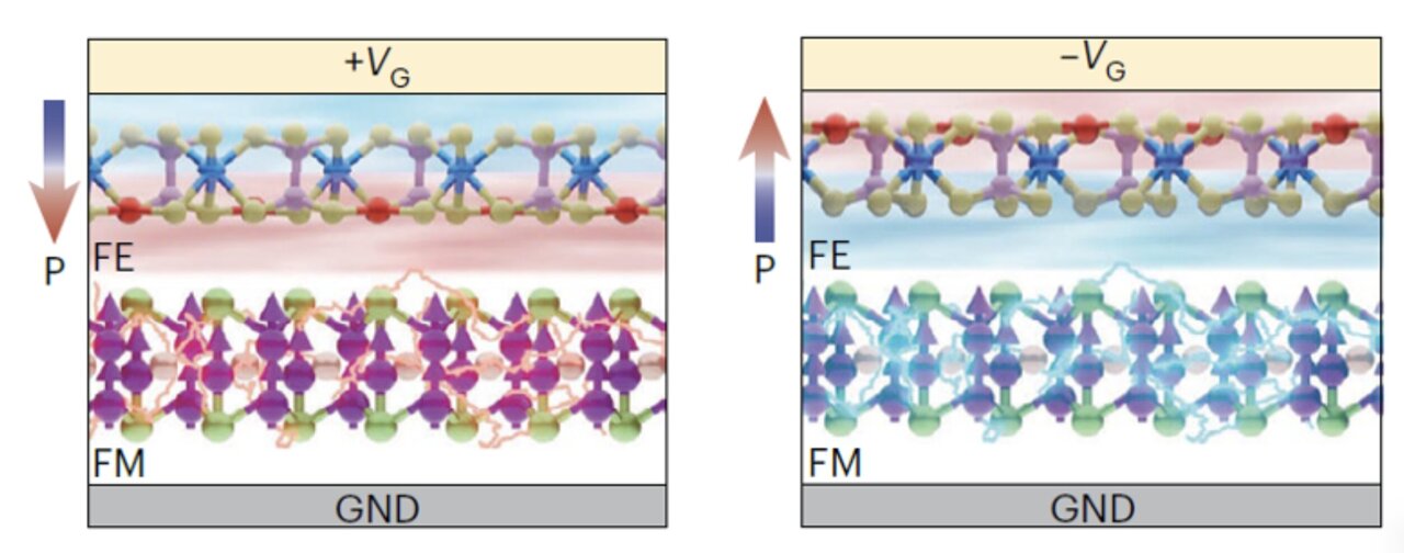 Electrical control of magnetism in 2D materials promises to advance ...
