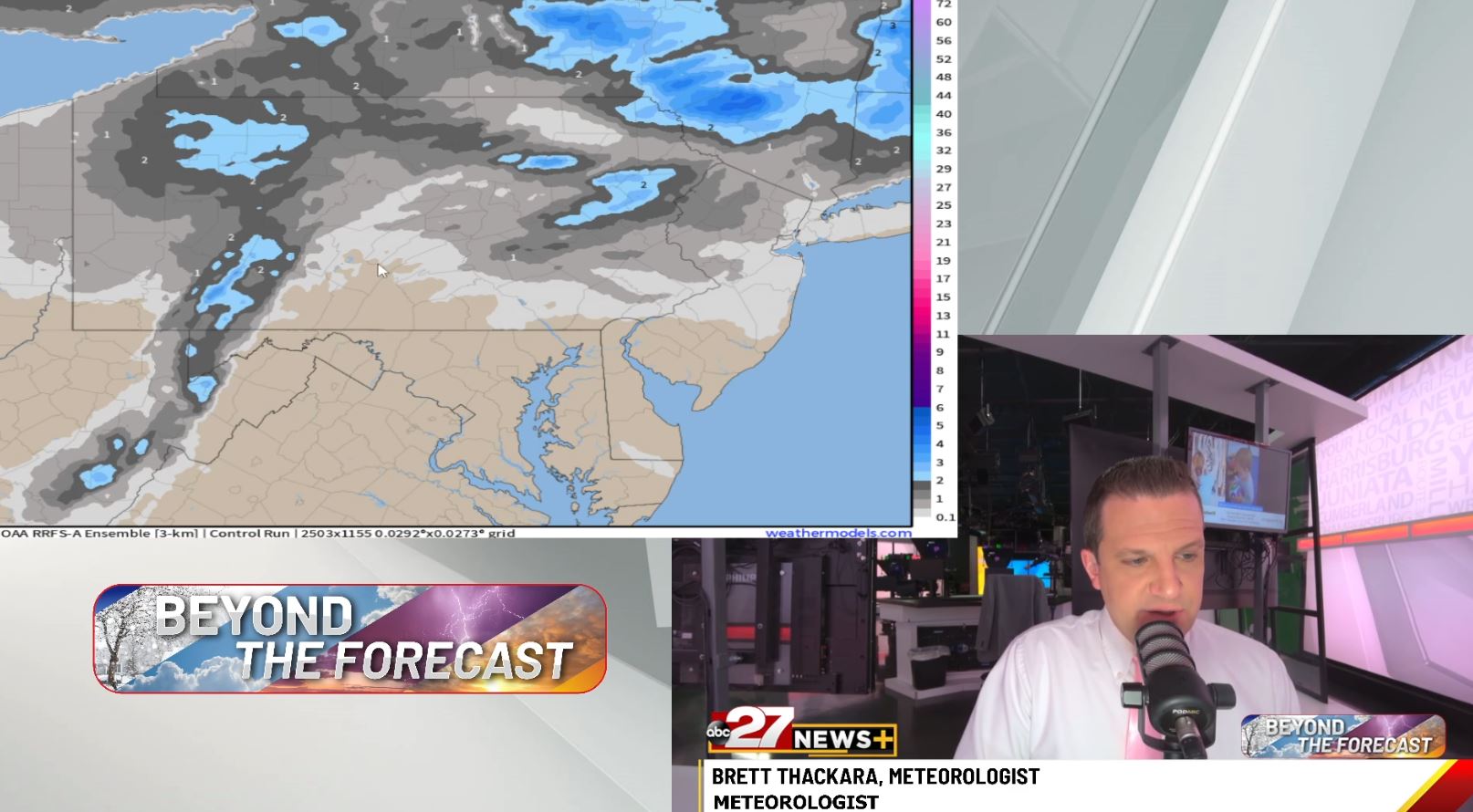 Brett's beyond the forecast: More snow tonight, wintry mix Thursday night