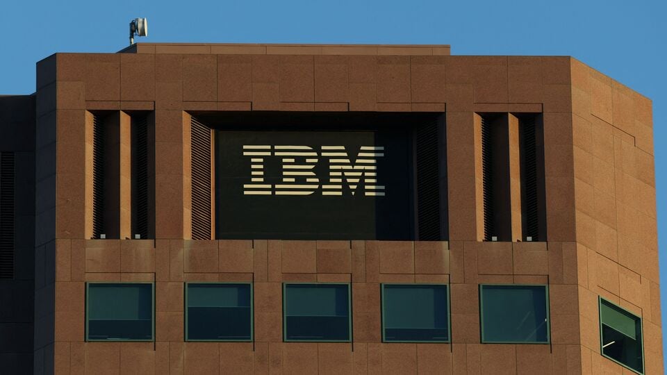 IBM stock jumps over 5% recovering from biggest single-day fall since October 2000
