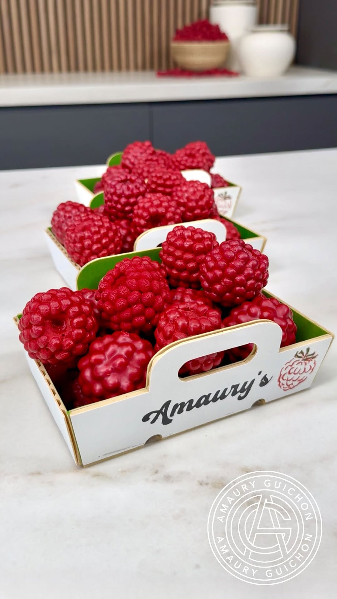 The chocolate raspberries!