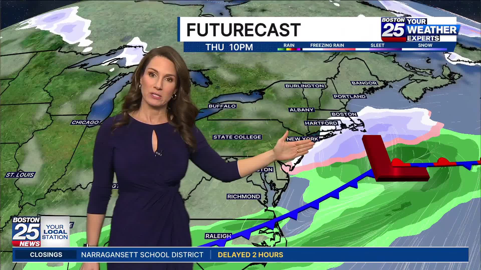 On your radar: Tracking 2 more chances for snow in Mass. this week ...
