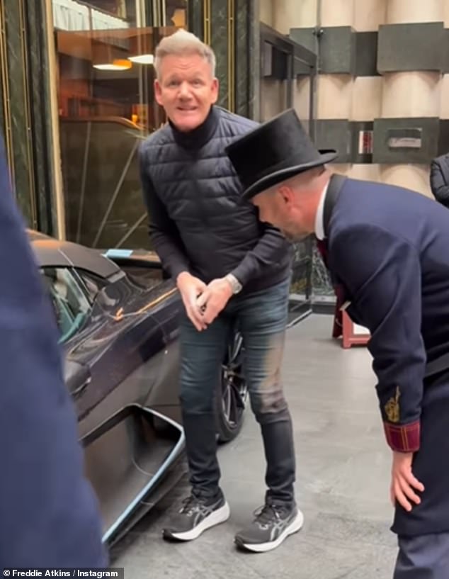 Gordon Ramsay shows off new £1m Aston Martin Valhalla yet awkwardly ...