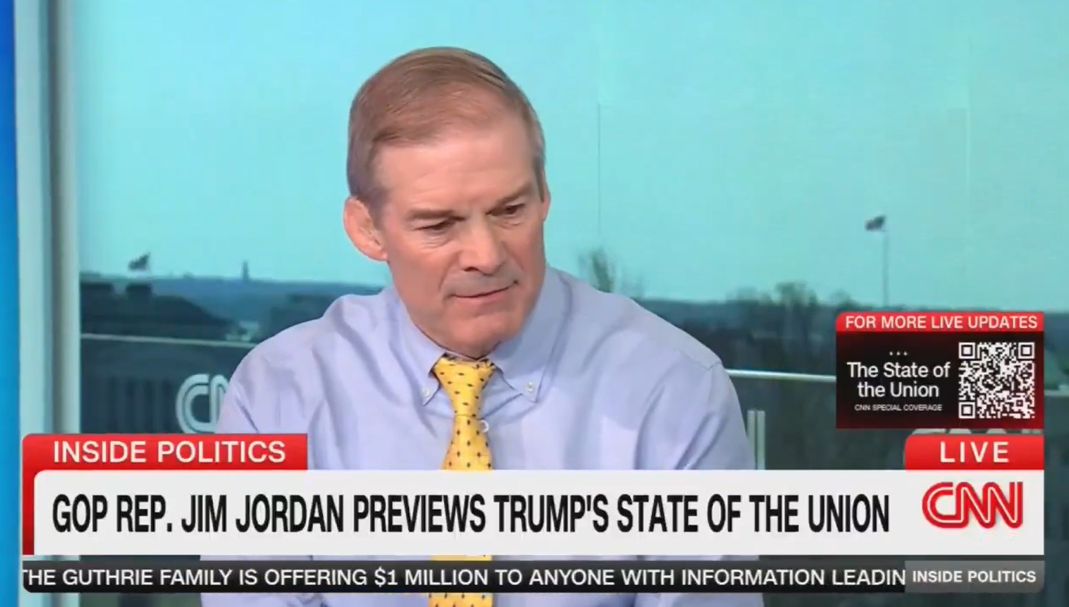 ‘We were’: Jim Jordan pressed hard on CNN if he’s still supporting Tony ...