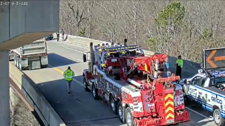 I-87, I-440 reopened in Wake County after a tractor-trailer crashed ...