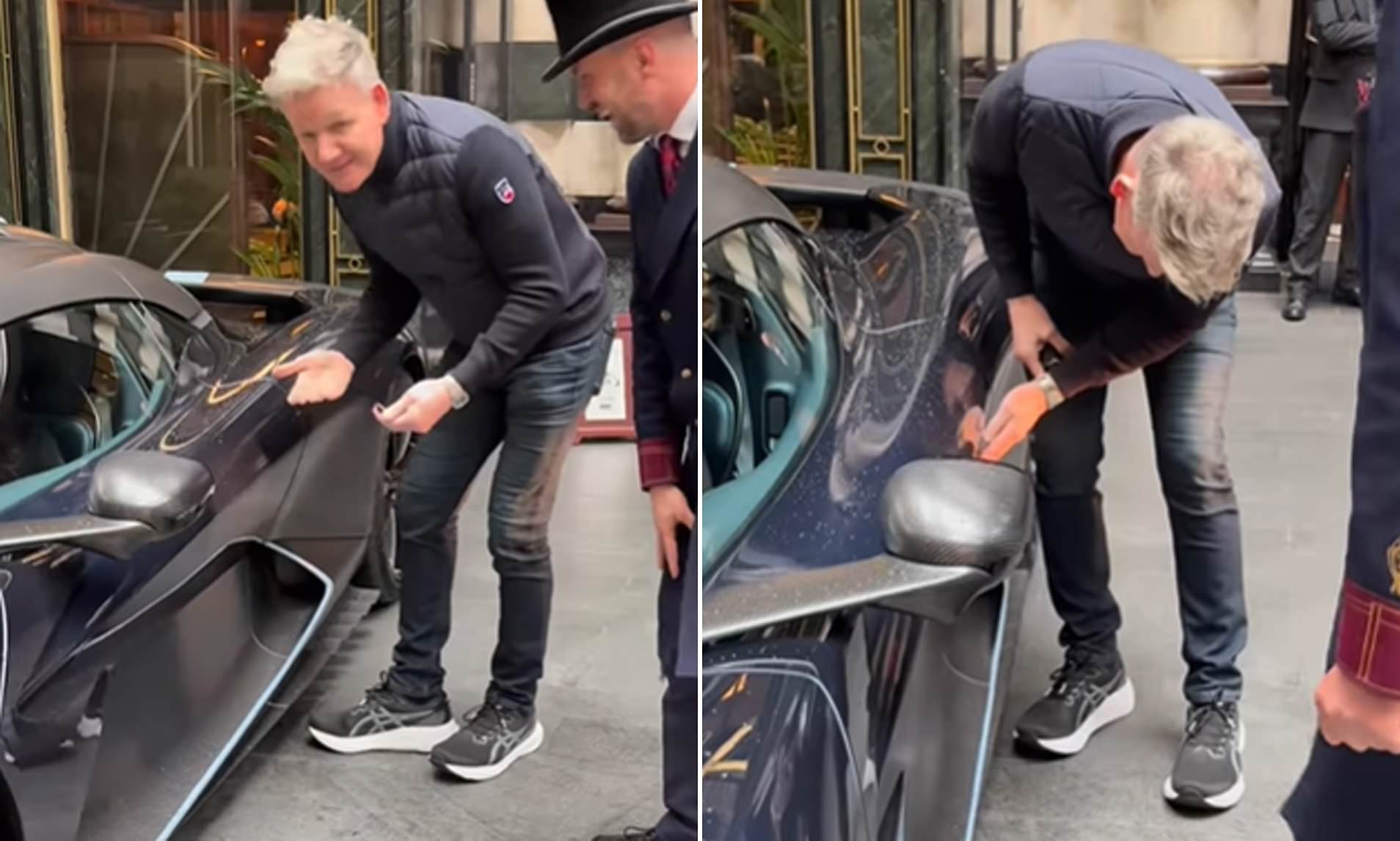Gordon Ramsay shows off new £1m Aston Martin Valhalla yet awkwardly ...