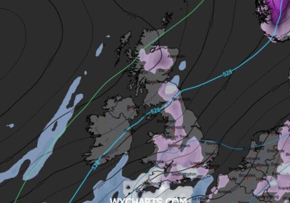 UK snow maps reveal 500-mile 'Beast from the East' as 37 major cities ...
