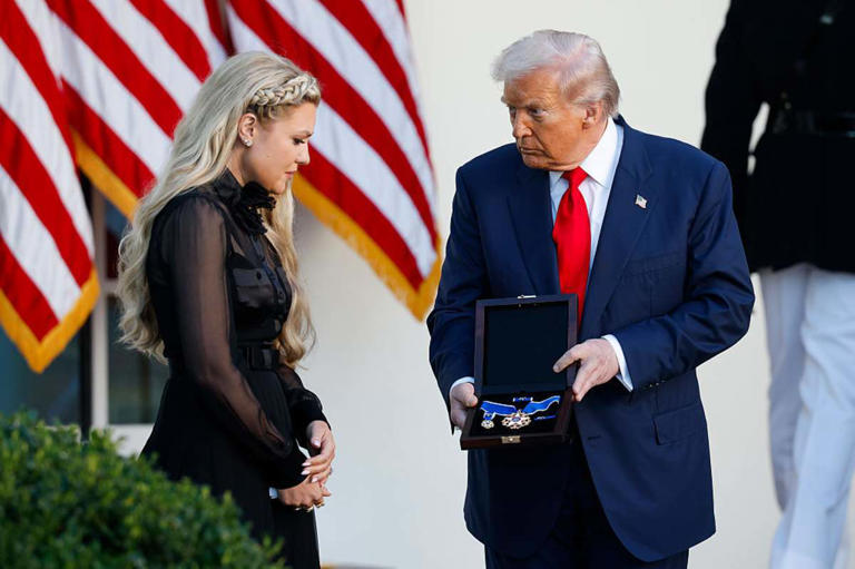 Erika Kirk joins Trump at the State of the Union, calling for unity and ...