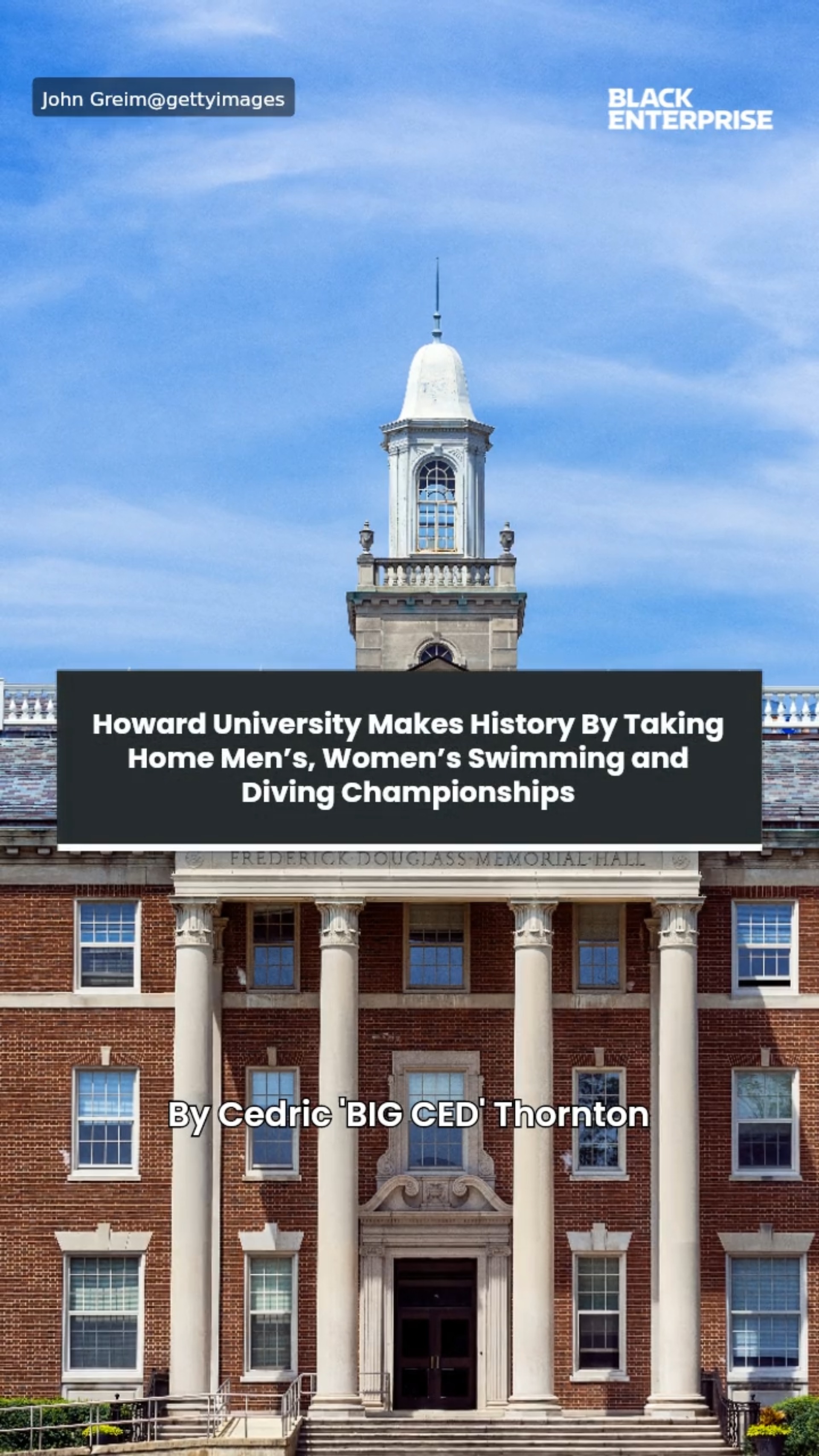 Howard University makes history by taking home men's, women's swimming ...