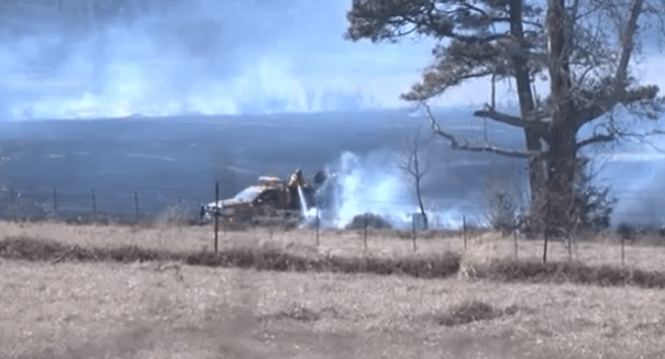 Unextinguished controlled burn ignites at least 30 acres in Smith ...