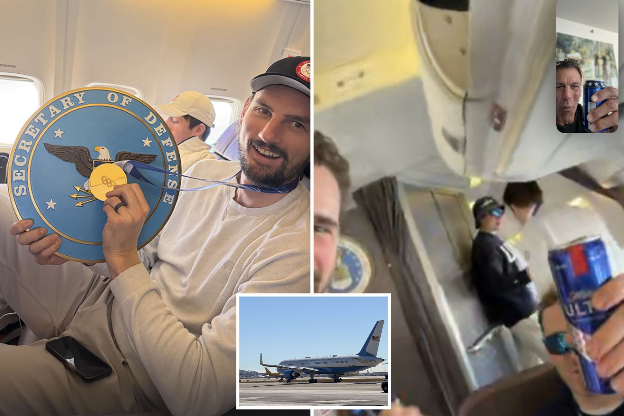 US men’s Olympic hockey team lands outside Washington, DC ahead of ...