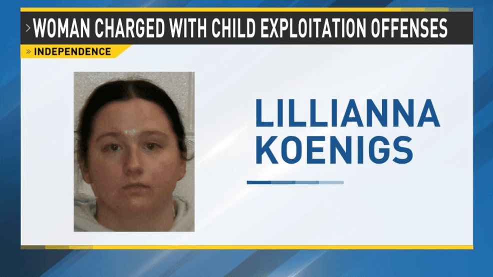 Independence woman charged with multiple child exploitation offenses