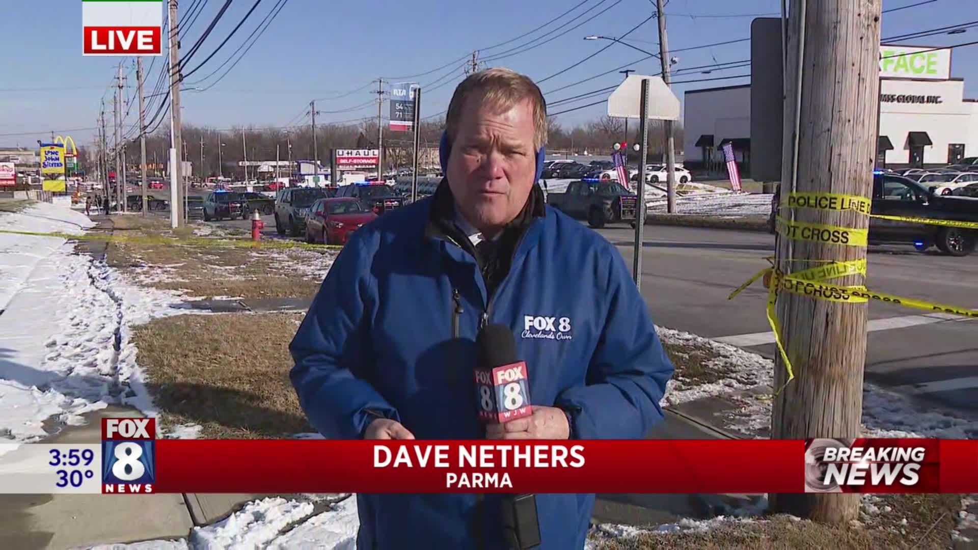 Parma police officers involved in shooting