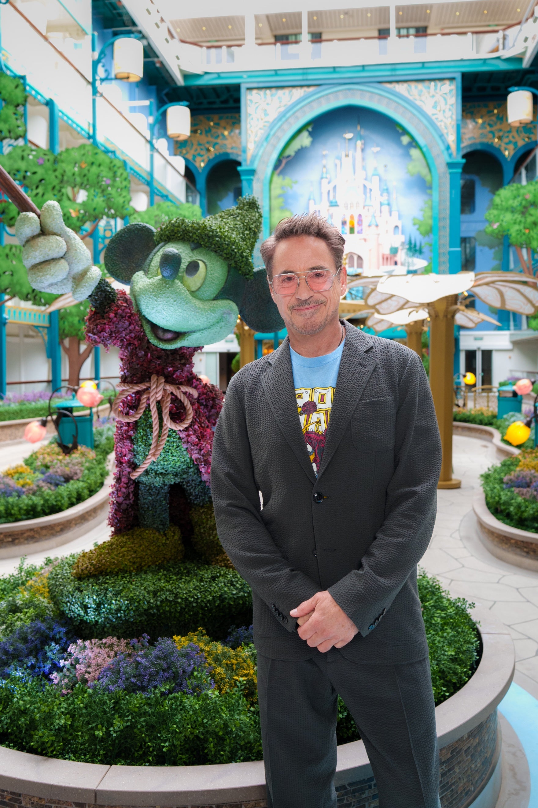 Robert Downey Jr. has been named the godparent of the Disney Adventure ...