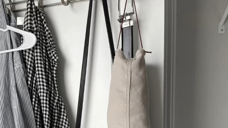 Household items that can be repurposed as plastic bag storage