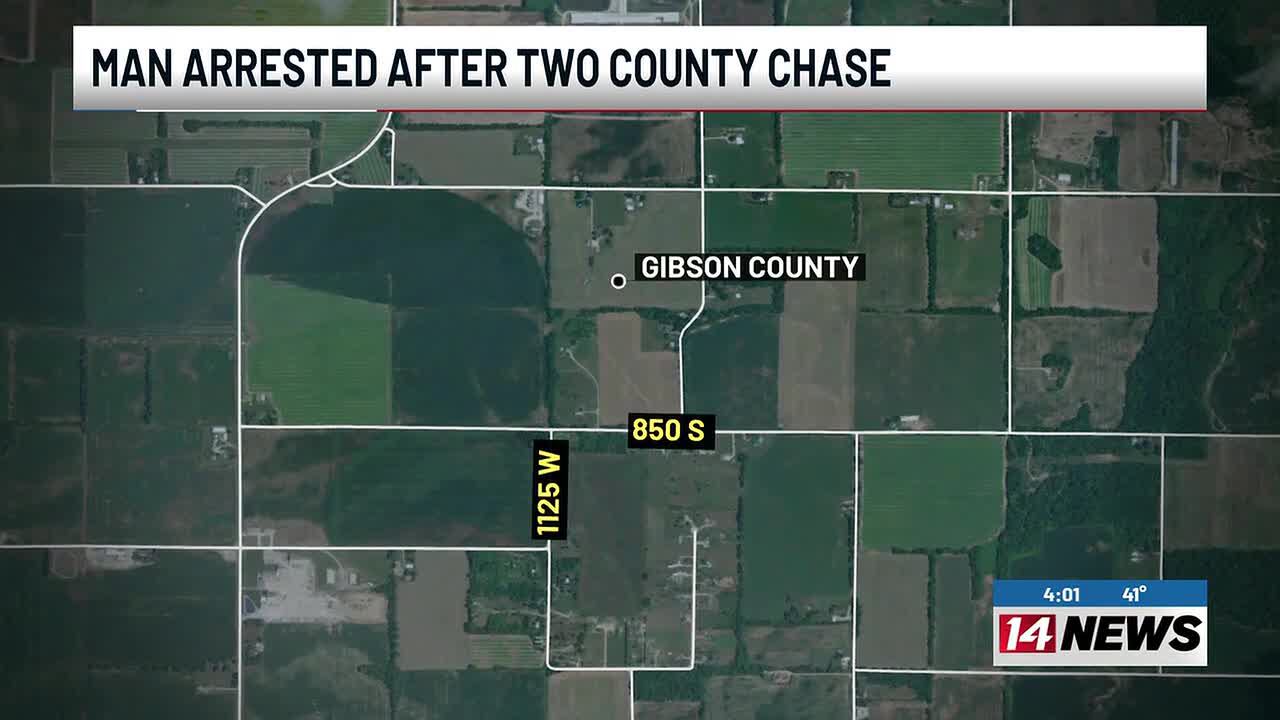 Owensville man arrested after chase with deputies reaches 100 mph ...