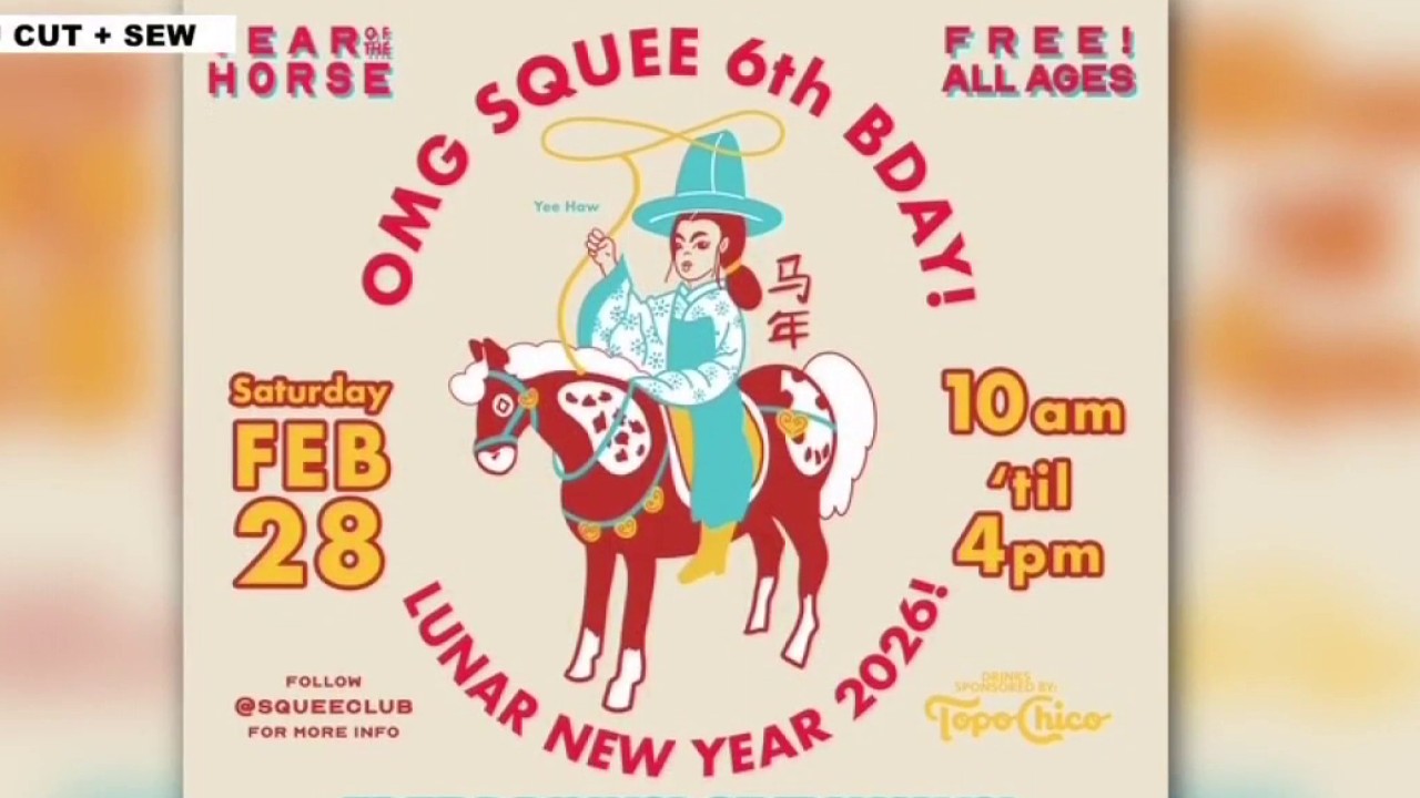OMG Squee birthday & Lunar New Year celebration