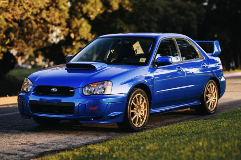 An 880-mile 2004 Subaru Impreza WRX STI is about to break $70,000
