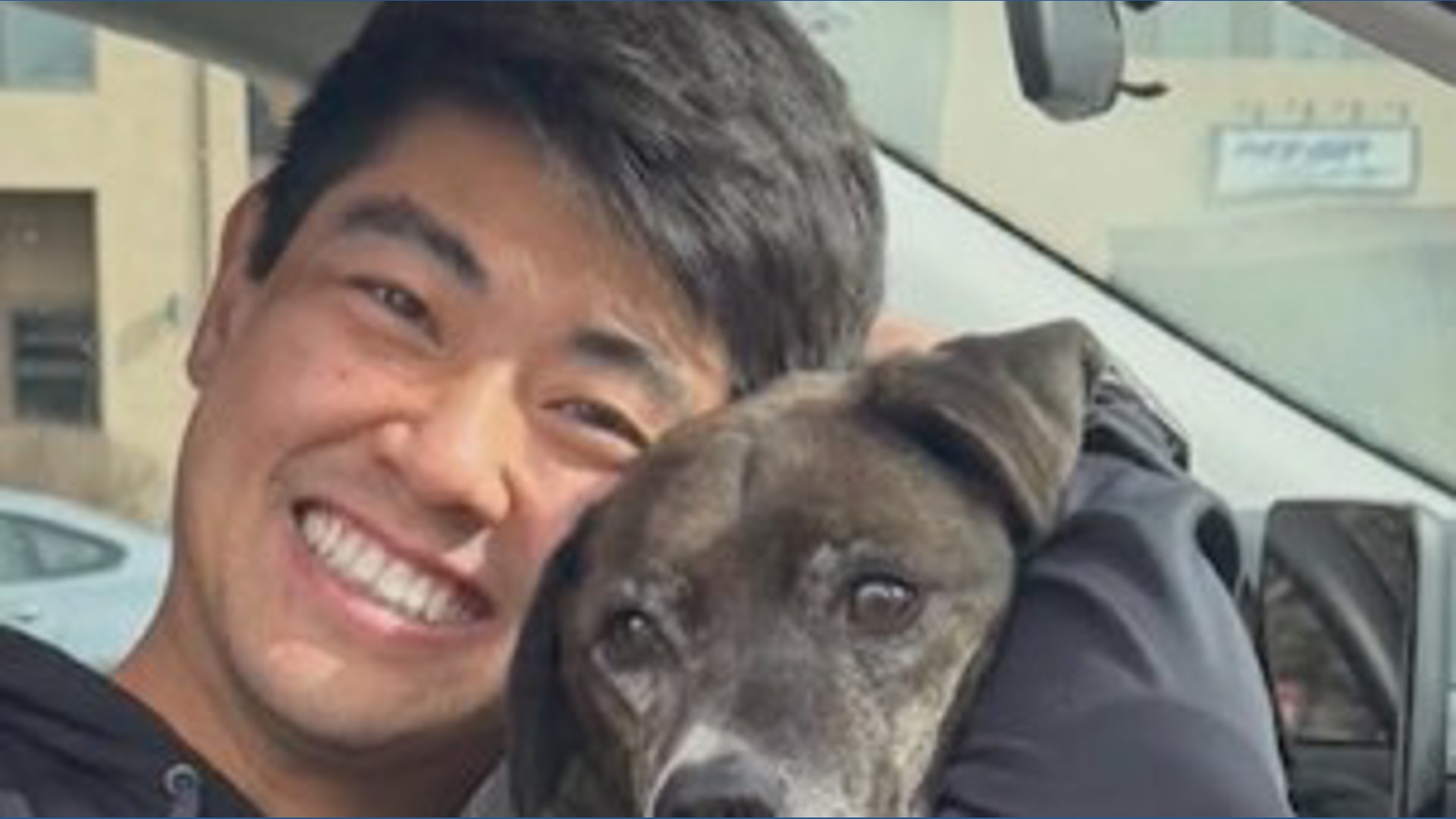 Rocky the dog reunited with his owner after 43 days