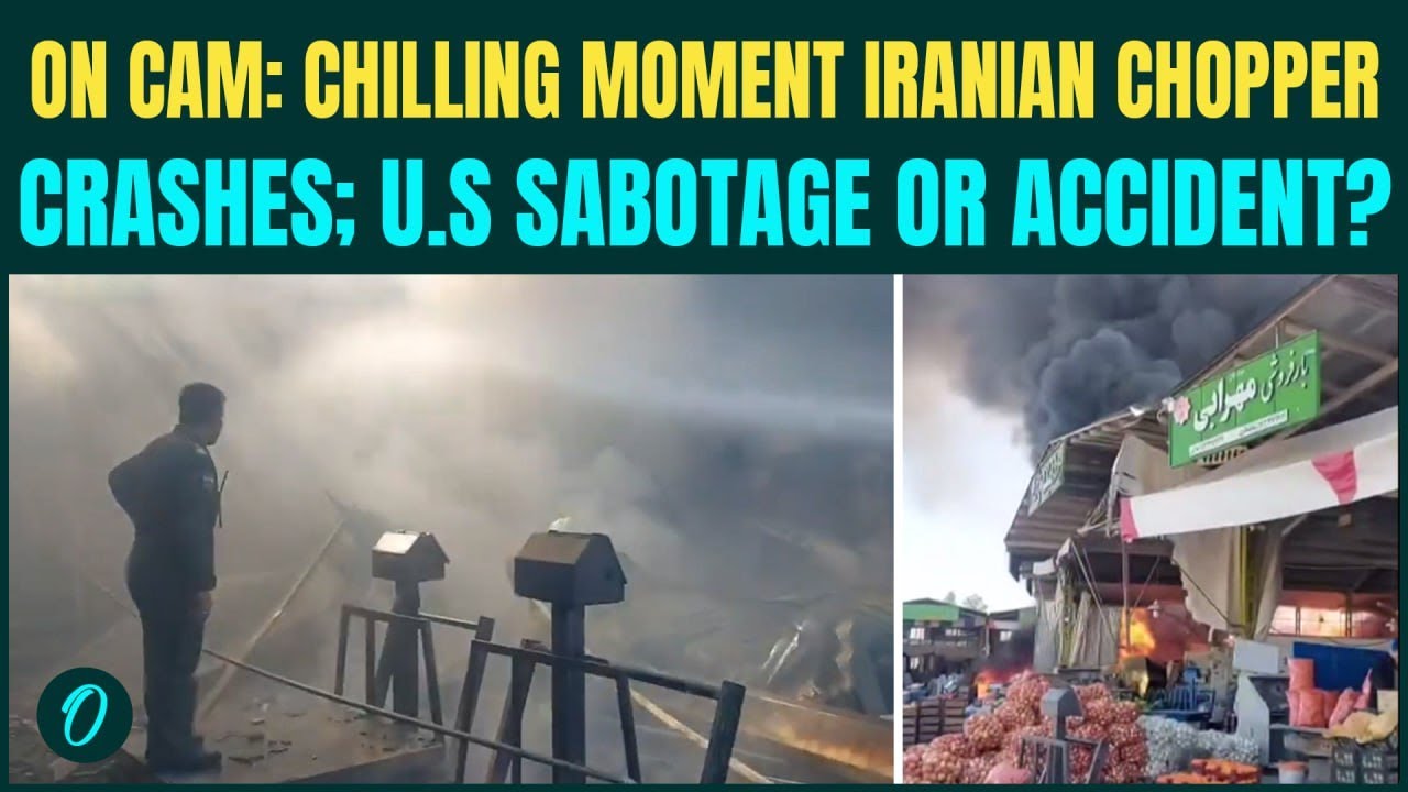 US shoots down Iran’s military chopper? Chilling moment IRGC chopper ...