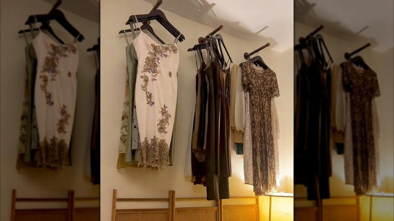 Curated visual reference: Creative Use Of Wall Space Storage Reference: Hang Your Clothes In A Unique Way With This Creative