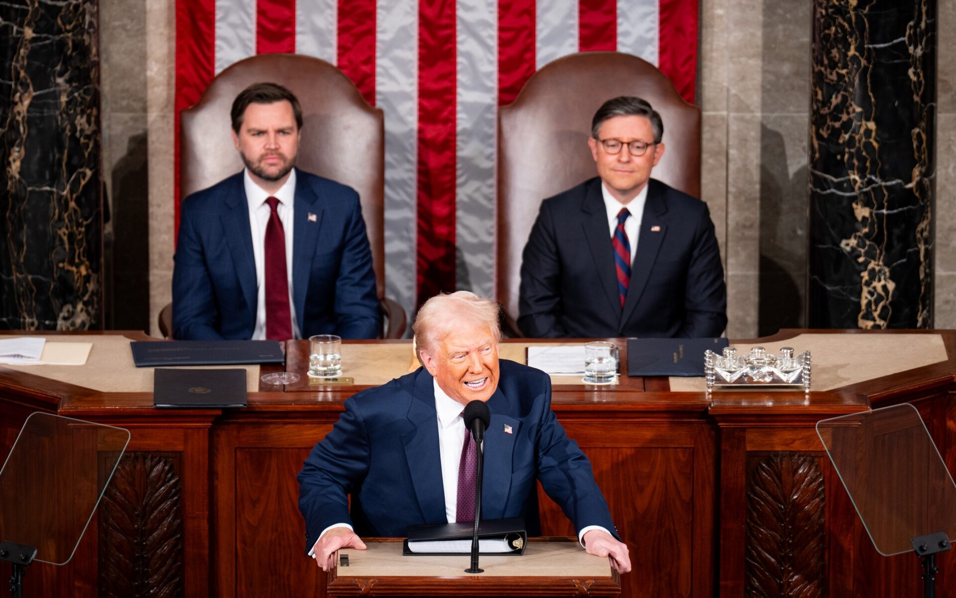 The attendees ducking for cover at Trump’s State of the Union<br><br>
