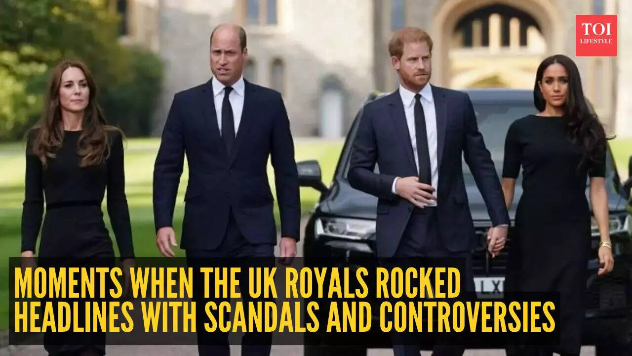 5 times the UK royal family rocked headlines with scandals and ...