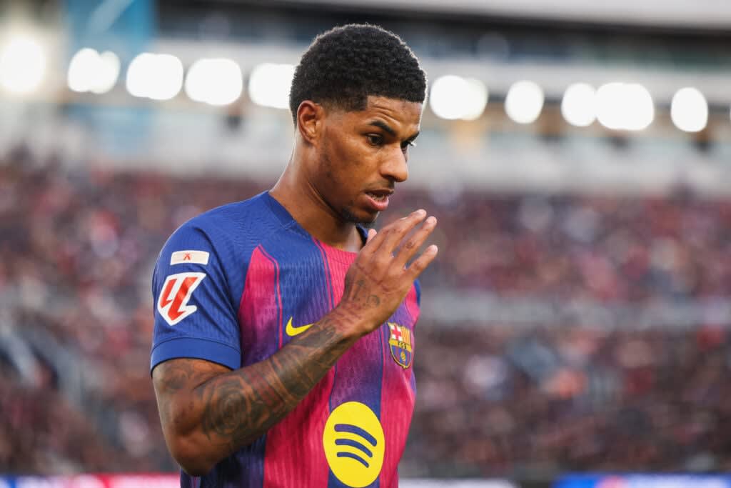 Marcus Rashford’s agents seen in Barcelona talks as Man United forward ...