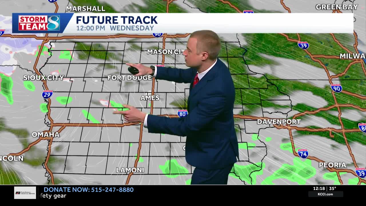Iowa weather: Tracking more snow chances later this week
