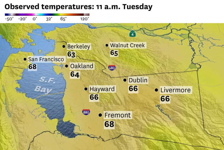 San Francisco could hit 70 degrees today. Here's how long the warm ...