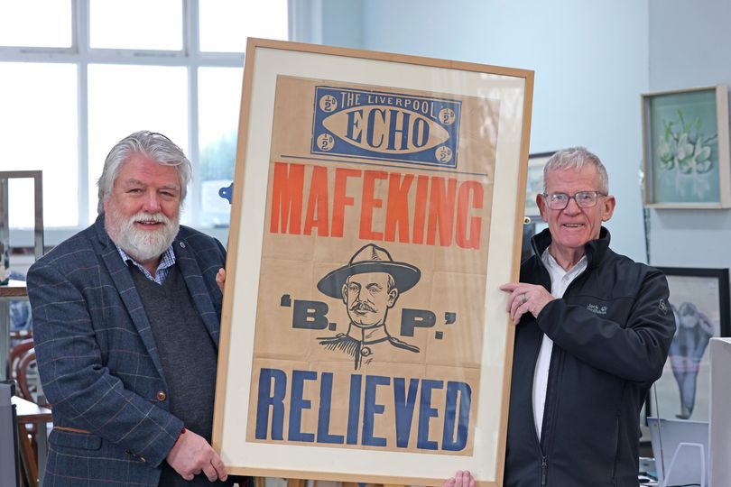Rare 1900 Liverpool Echo poster reflects 'huge national event'