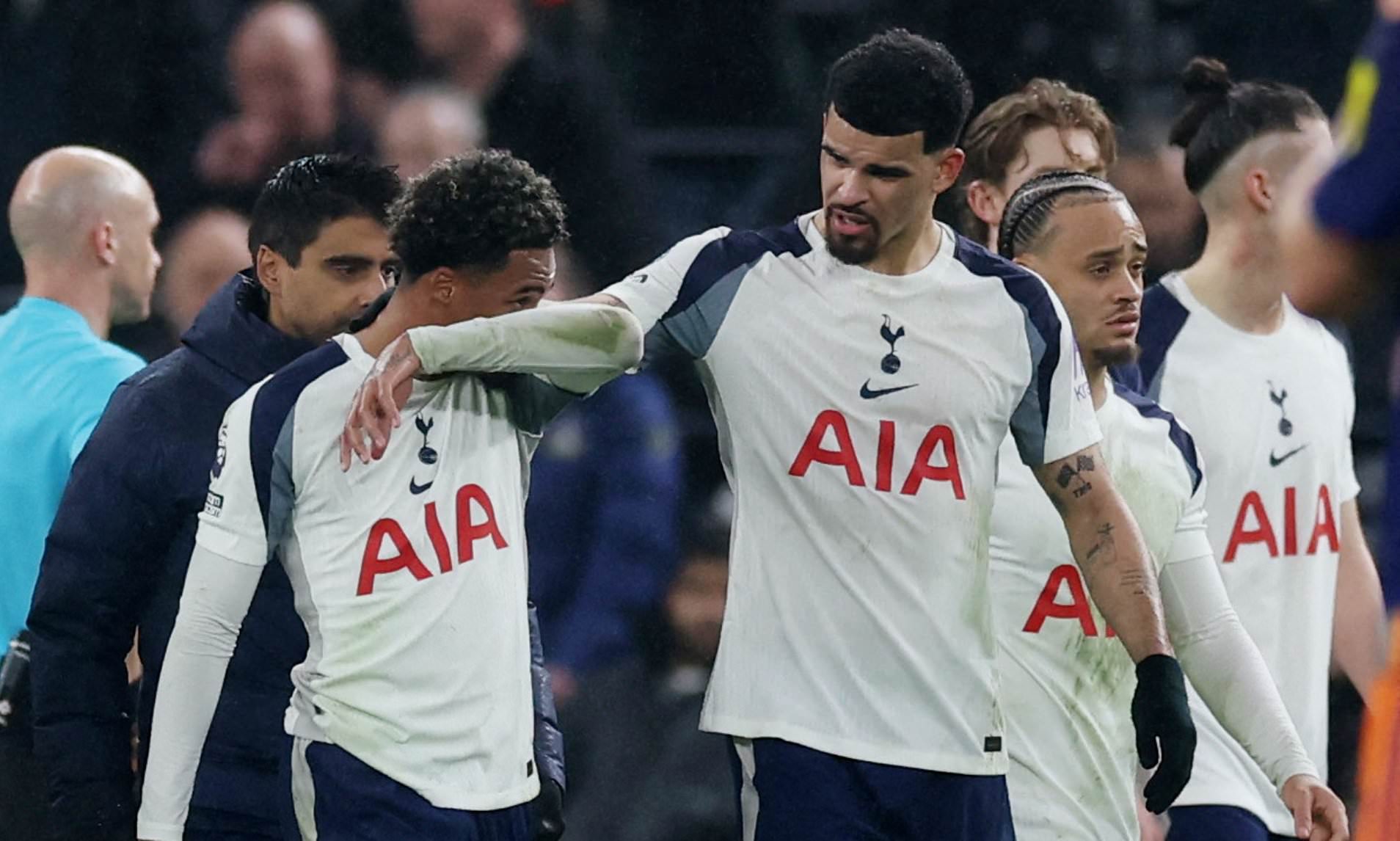 Tottenham star's season is over as club confirm he has torn his ACL and ...