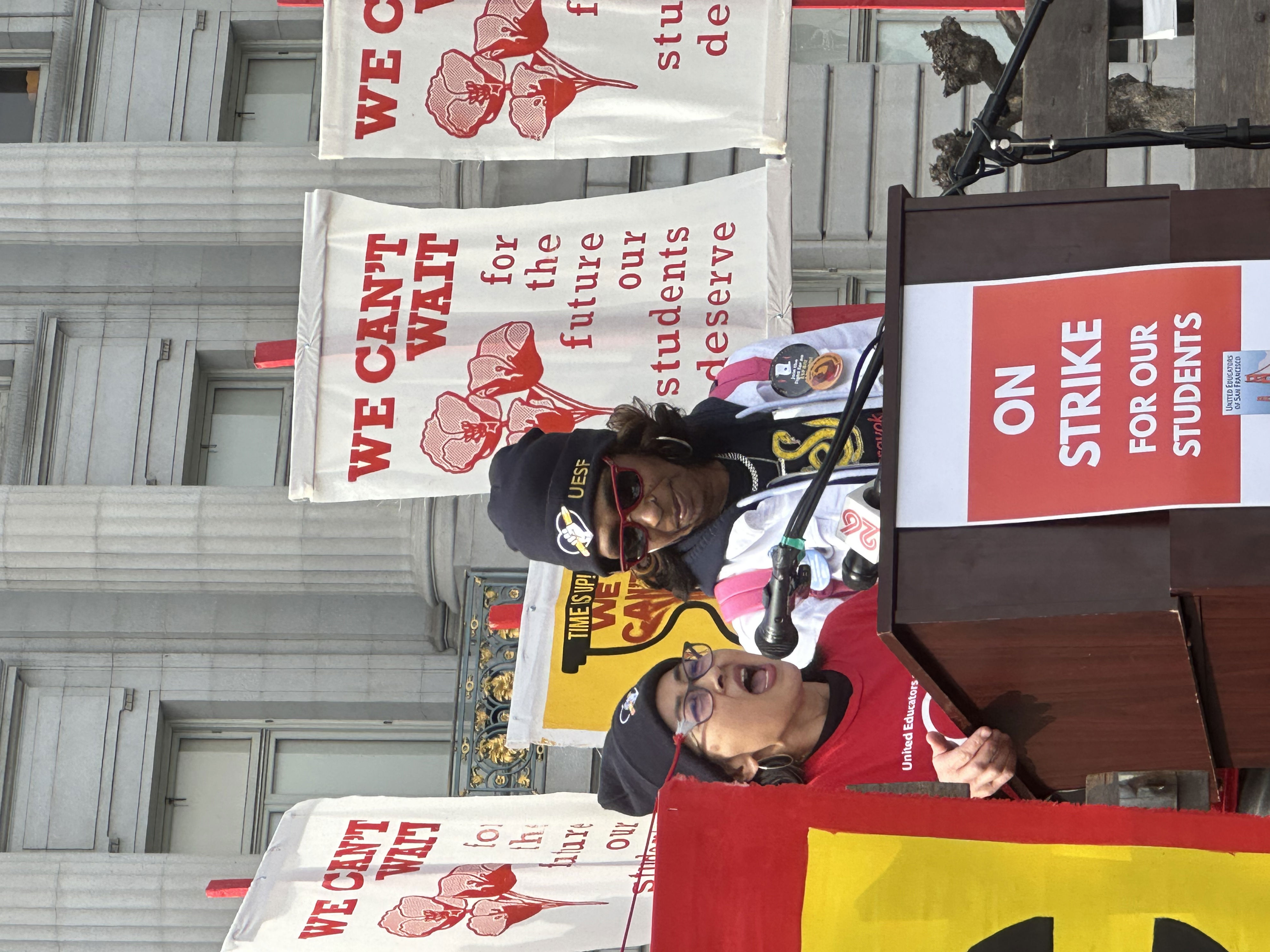 San Francisco teachers strike calls for better working conditions