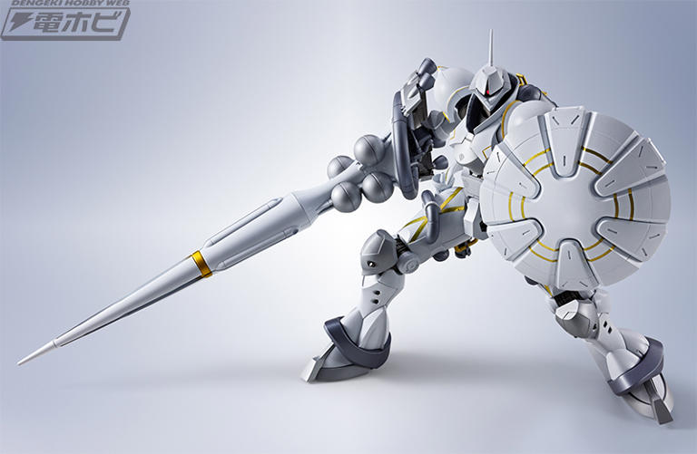 キシリアを護る白き騎士!『機動戦士Gundam GQuuuuuuX』ハクジを装備したエグザベ専用ギャンがMETAL ROBOT魂でフィギュア化 ...
