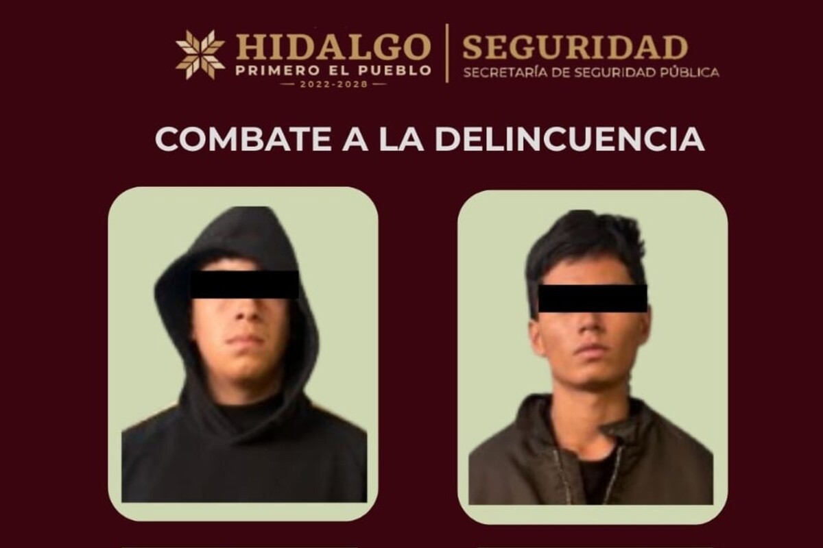 Capturan en Hidalgo a dos hombres por robo violento de vehículos; así ...