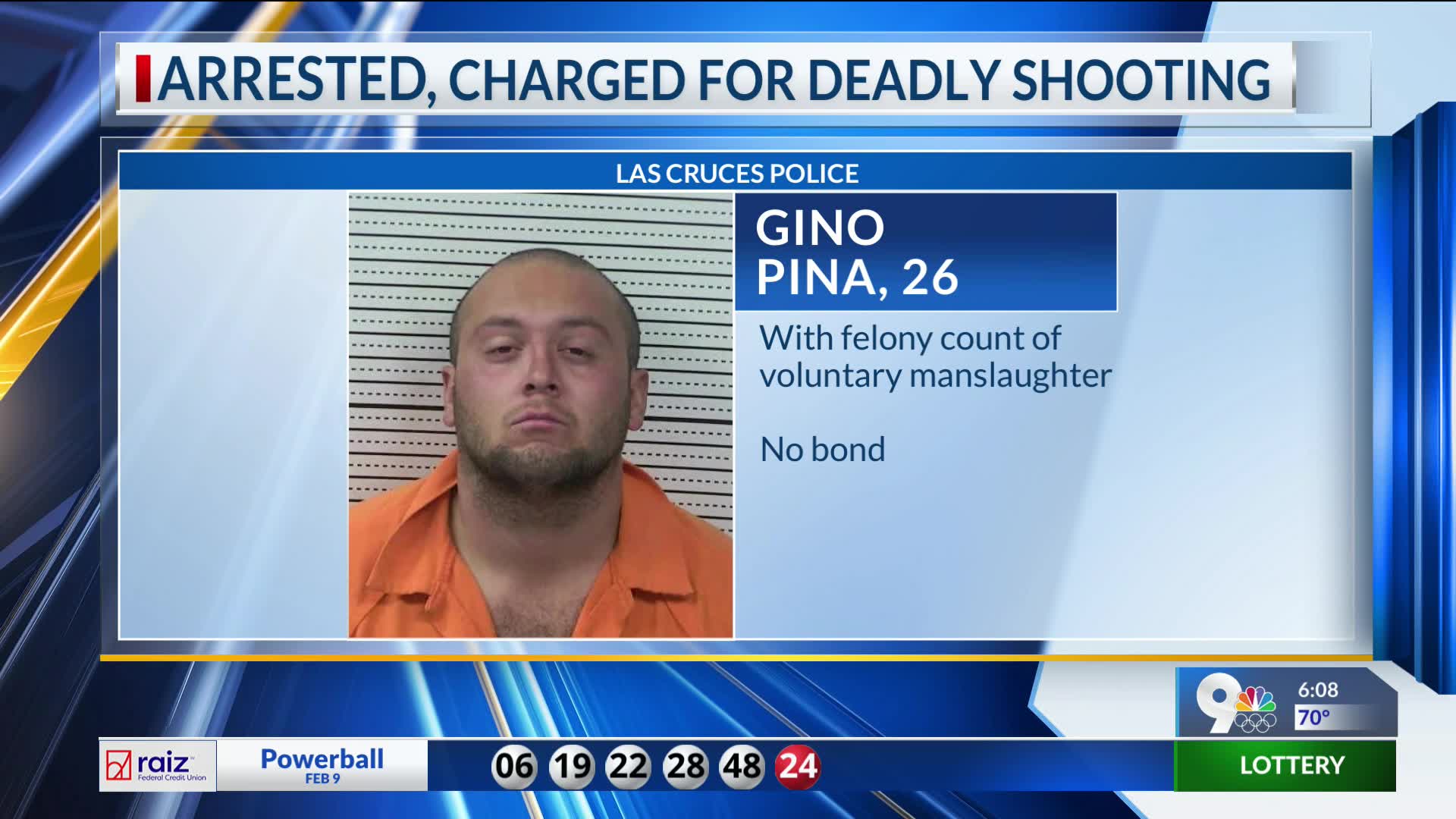 Suspect ID’d, charged for deadly shooting in Las Cruces