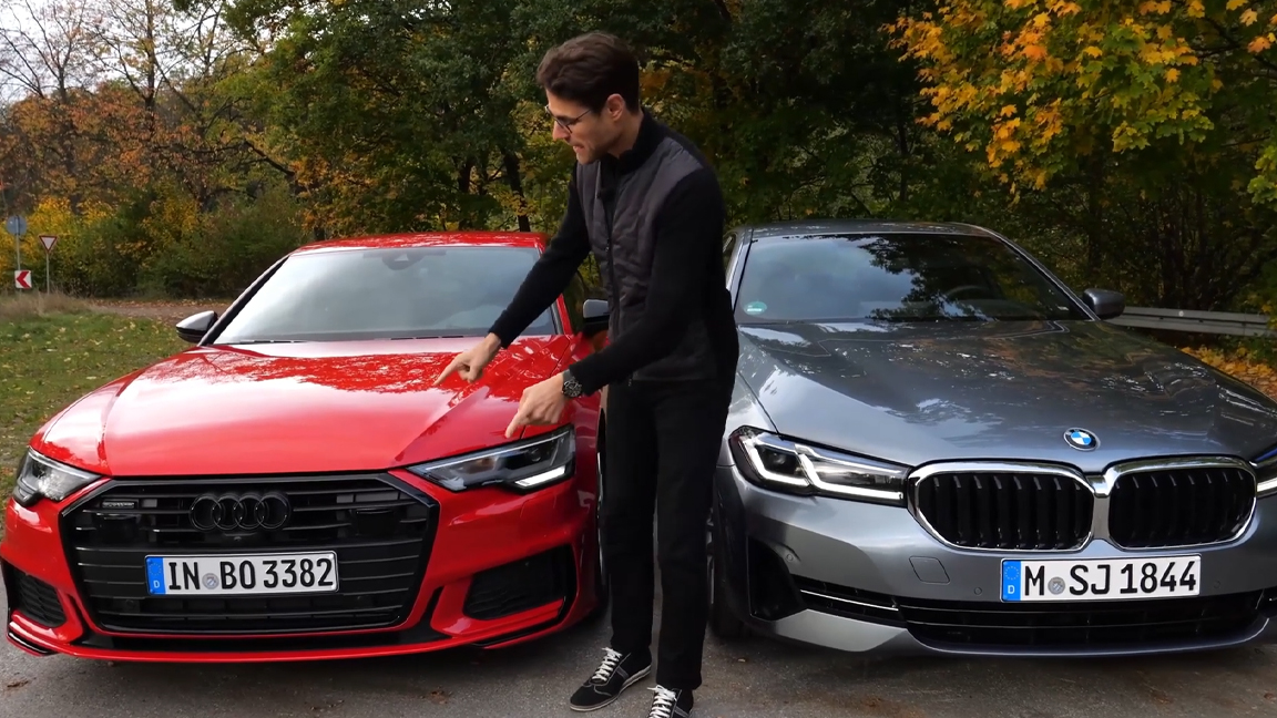 Audi A6 and BMW 540i compared