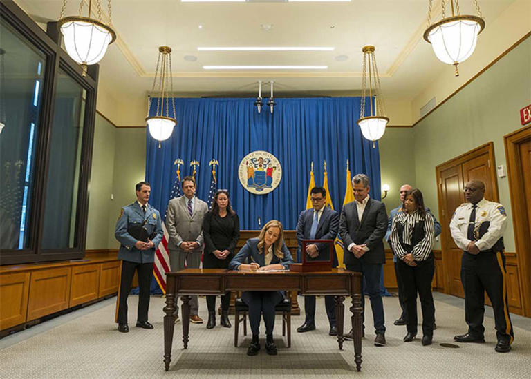 Sherrill bans ICE from NJ state property, launches reporting portal