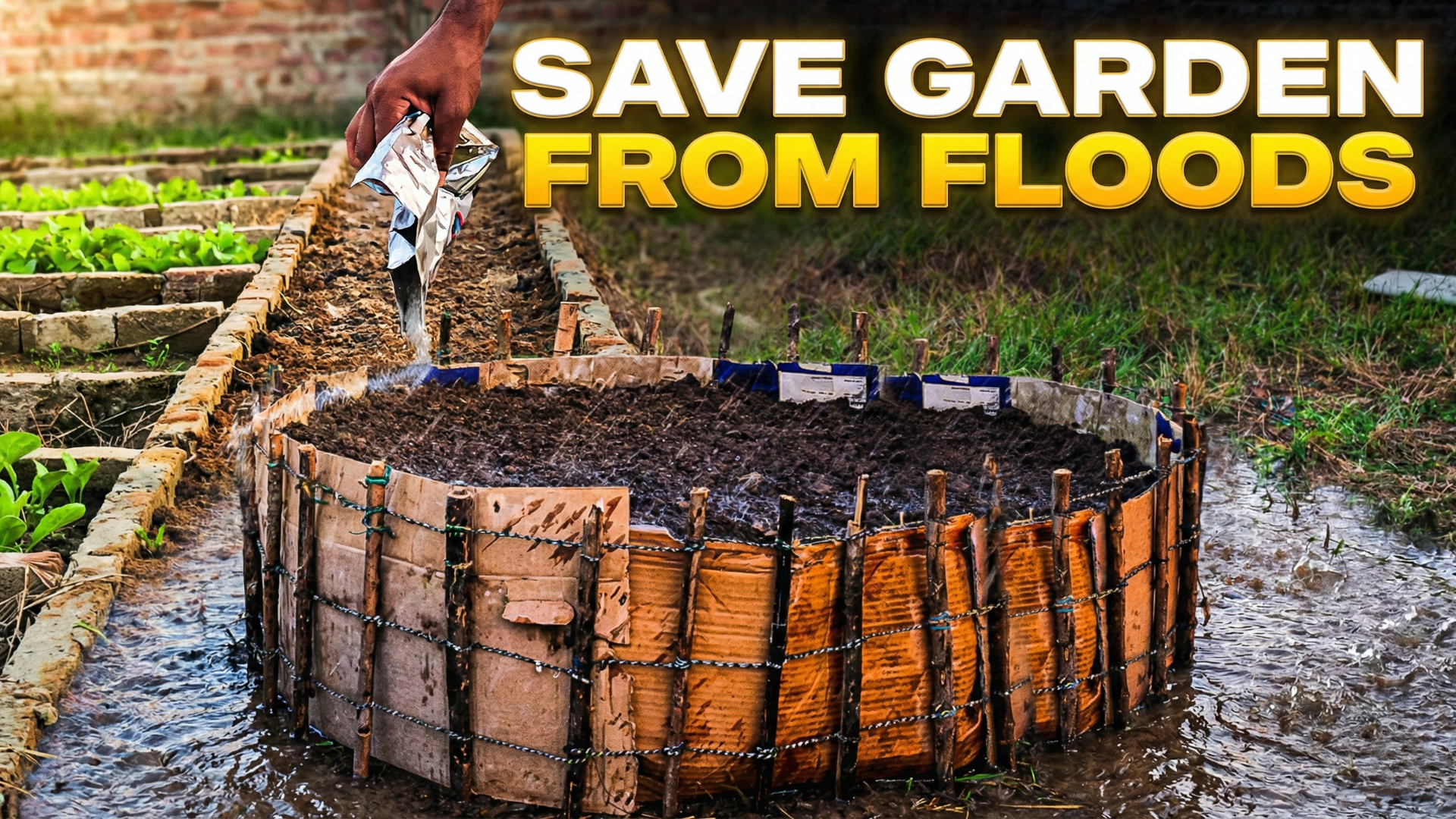 The trick that saved my garden during heavy rains