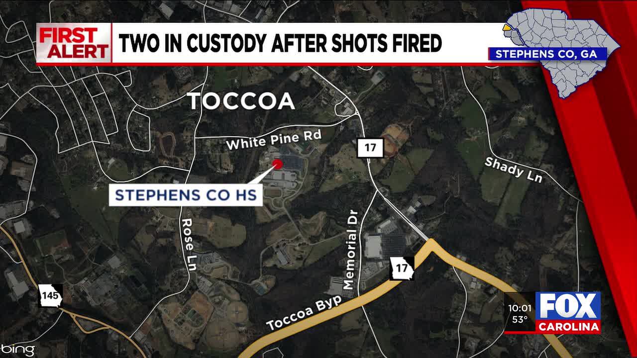2 in custody after shots fired at high school in GA, deputies say
