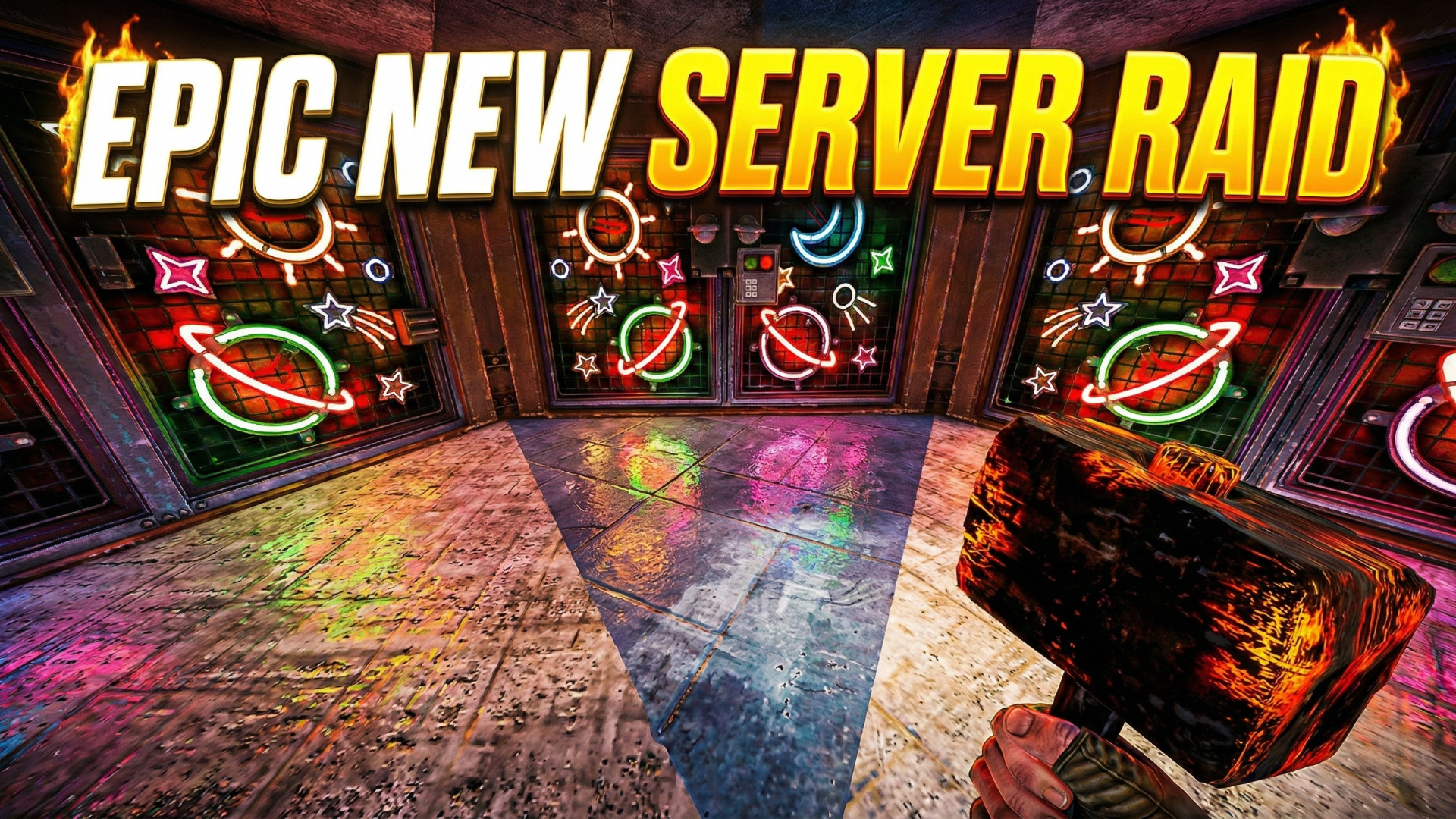 Experiencing an insane first raid on a new server